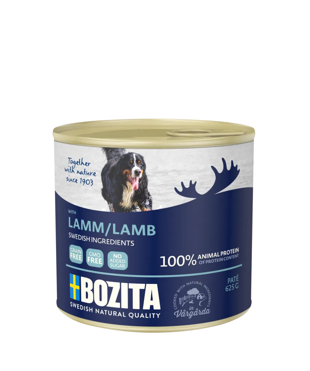 Bozita Paté mit Lamm Nassfutter für Hunde 625g