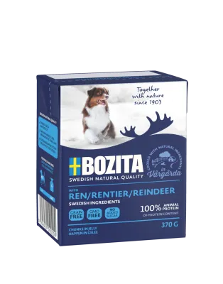 Bozita HiG Rentier Hundefutter Nassfutter 370 g