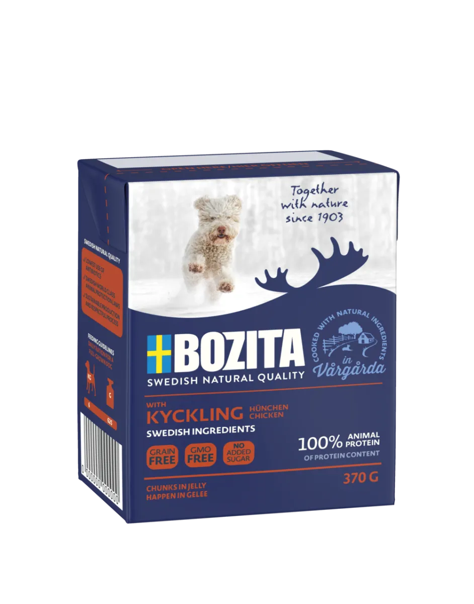 Bozita HiG Hühnchen Hundefutter Nassfutter 370 g