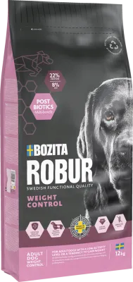 Hundetrockenfutter ROBUR Weight Control 12 kg – Bozita