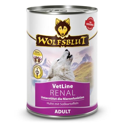 Wolfsblut VetLine Renal Huhn & Süßkartoffel 395 g