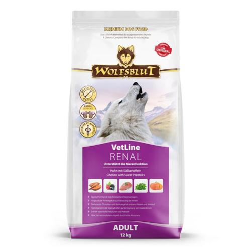 Wolfsblut VetLine Renal Huhn mit Süsskartoffel 2kg