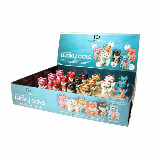 Laroy EBI Aqua Della Lucky Cat 4x35x5cm display gemischte Farben