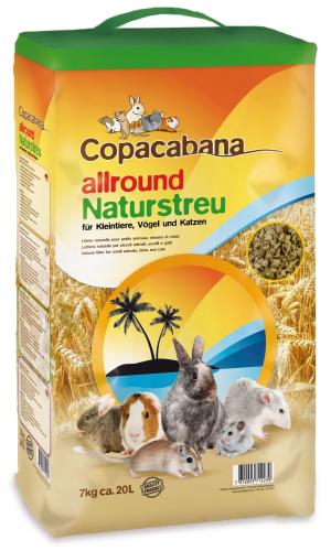 Kleintier-Einstreu Allround Einstreu 6kg für Nager & Vögel – Copacabana