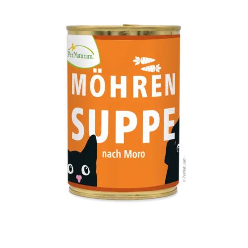 Futterergänzung Möhren-Suppe nach Moro für Hunde und Katzen 400 ml – PerNaturam