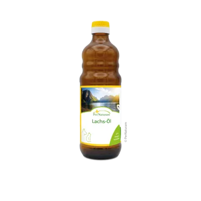 Futteröl Lachsöl 500 ml – PerNaturam