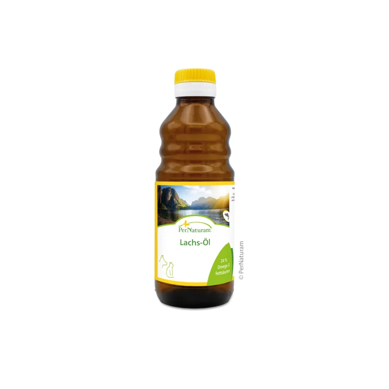Futteröl Lachs-Öl für Hunde und Katzen 250 ml – PerNaturam