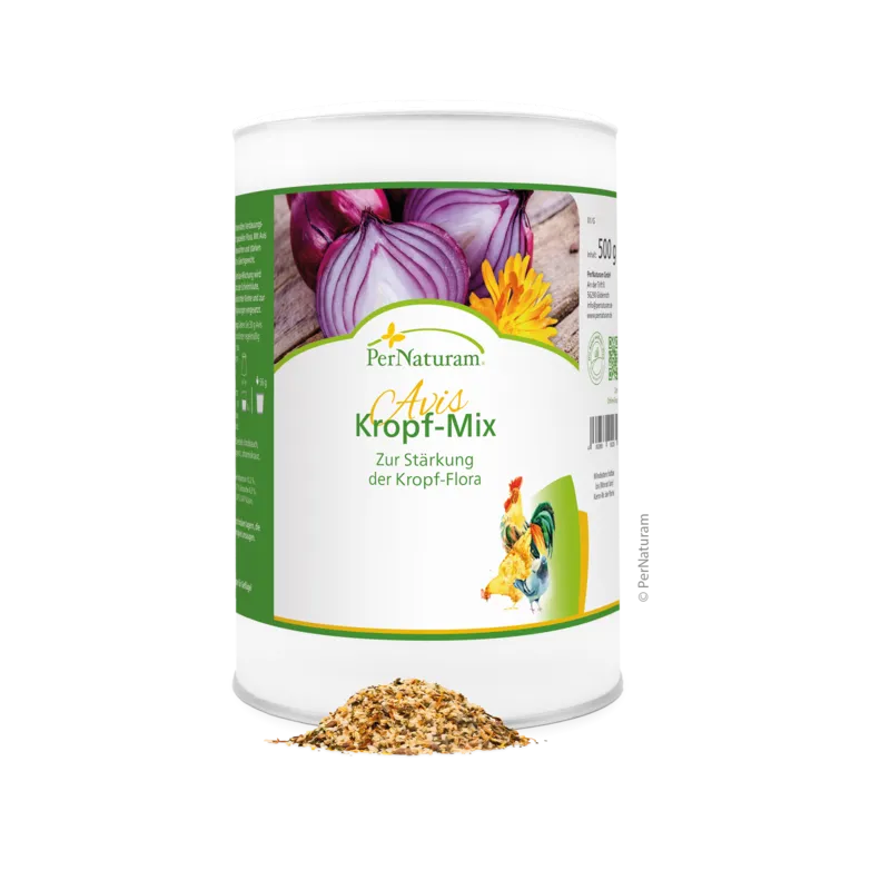 Ergänzungsfutter Geflügel Kropf-Mix (Avis) 500 g – PerNaturam