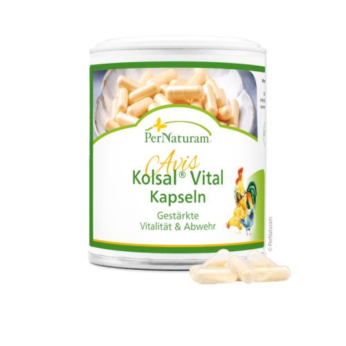 Ergänzungsfutter Geflügel Kolsal Vital Kapseln (Avis) 100 Stück – PerNaturam