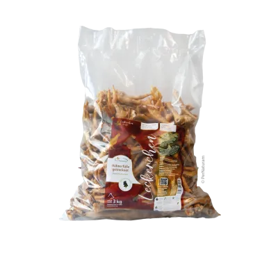 Kauartikel Hühnerfüße getrocknet 3 kg – PerNaturam