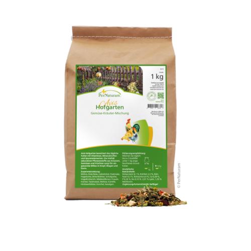 Ergänzungsfutter Geflügel Hofgarten (Avis) 1 kg – PerNaturam