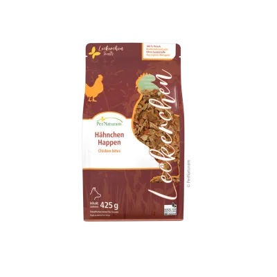 Hundesnack Hähnchen Happen 425 g – PerNaturam