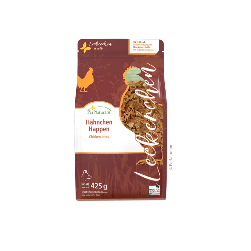 Hundesnack Hähnchen Happen 425 g – PerNaturam