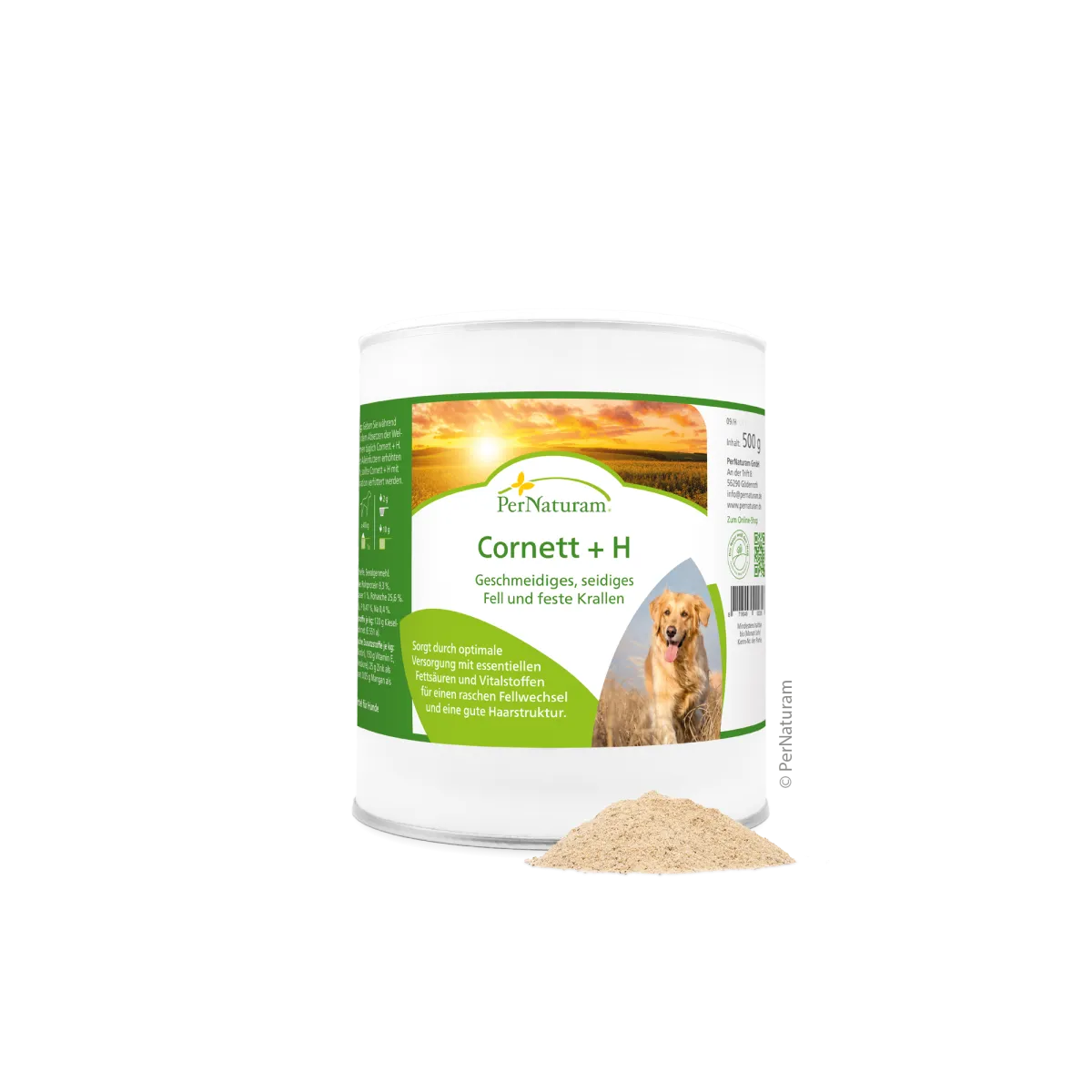 Ergänzungsfutter Geflügel Cornett +H 500 g – PerNaturam