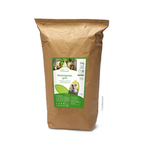 Ergänzungsfutter Hund Bauerngarten grün 3 kg – PerNaturam