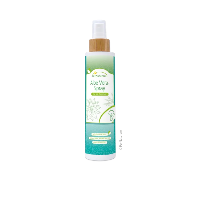 Pflegeprodukt Aloe Vera Spray 200 ml Pflegespray für Hunde – PerNaturam