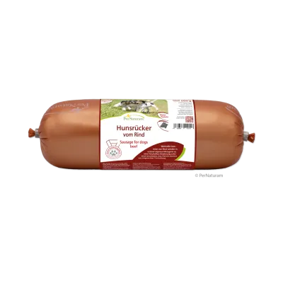 Ergänzungsfutter Hund Hunsrücker vom Rind 500 g – PerNaturam