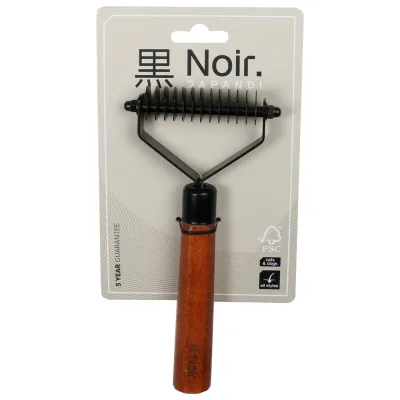 Laroy EBI Japandi Trimmstriegel mit 13 klingen 19x9x2cm braun