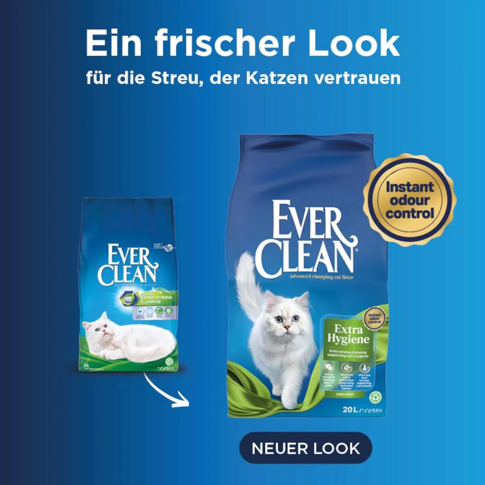Ever Clean Extra Strong Clumping Scented Katzenstreu 20L