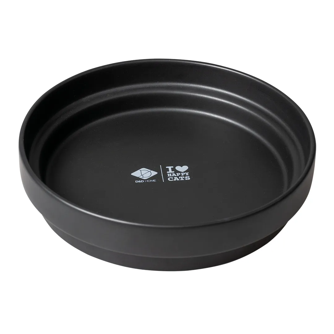 Laroy EBI D&D Home ACE Trinknapf XL 1250ml 25x25x45cm schwarz