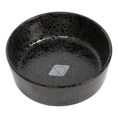 Laroy EBI D&D Home Jasper Futter- und Trinknapf M 700ml 16x16x6cm Black dots
