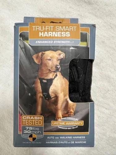 Kurgo Enhanced Strength Tru-Fit Smart Harness – Schwarz, XL