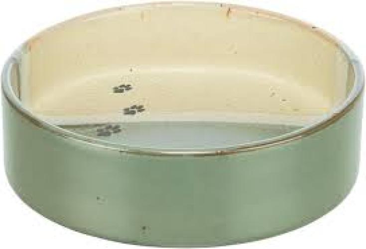 Trixie Keramiknapf Grün/Beige 0,2 l Ø 12 cm