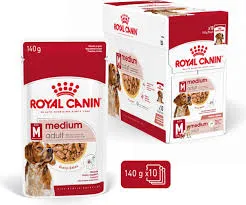 Medium Adult In Sauce (10 X 0,14 Kg) 1.4 Kg Nassfutter