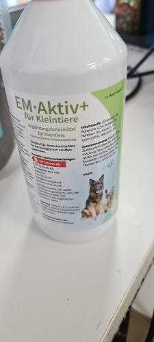 EM Schweiz EM Aktiv+ für Kleintiere fermentierter Kräuterauszug