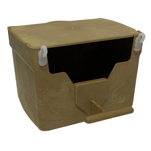 Laroy EBI DuvoPlus NISTKASTEN Kunststoff f. Exoten 13x10x9, 5cm beige