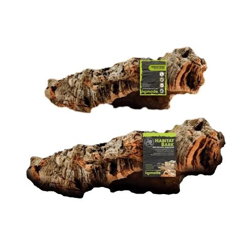 Komodo Habitat Cork Bark – Medium (28 × 18 cm)