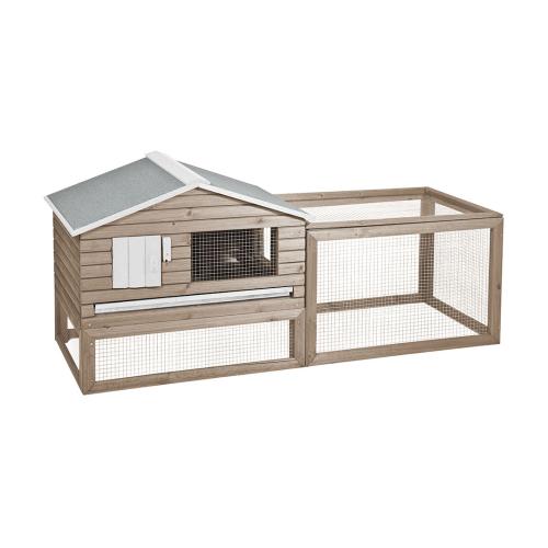 Laroy EBI DuvoPlus Woodland KANINCHENSTALL SNOOZER COTTAGE, 158x61x75cm