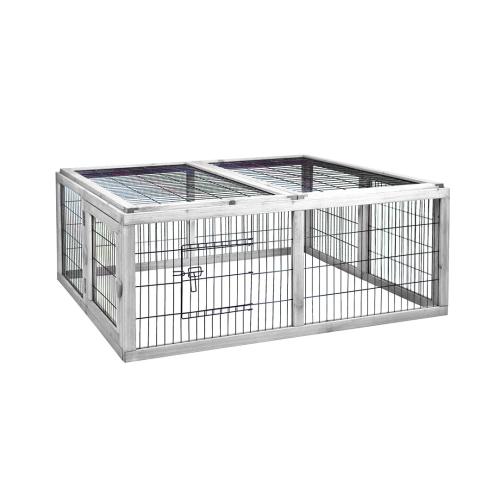 Laroy EBI DuvoPlus Woodland RABBIT RUN SILVESTRE COTTAGE 116x112x45cm white