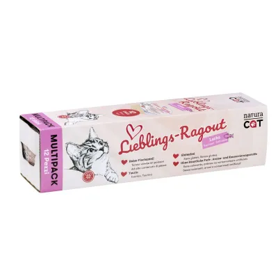 Lieblings Ragout natura Cat Multipack 12x85g Lachs