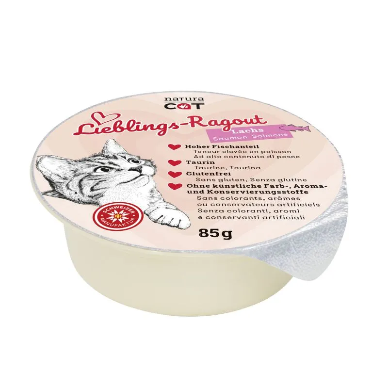 Lieblings Ragout natura Cat Multipack 12x85g Lachs
