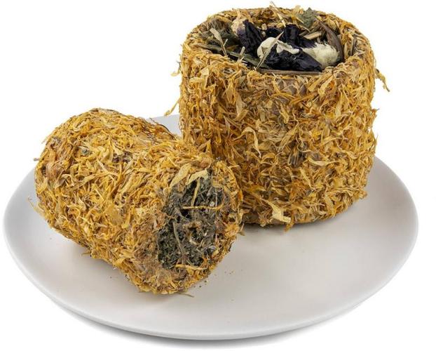 PUUR Snack Tube Blumen, gelbe Kräuter, 100 g
