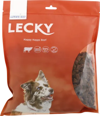 Lecky Happy Happs Beef Hundesnack mit Rindfleisch 950 g