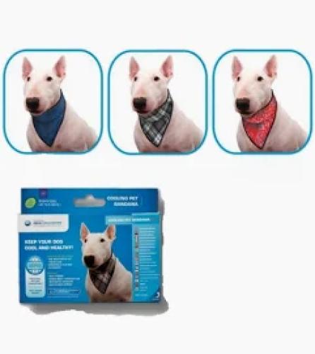 CoolPets Cooling Bandana XXS grau