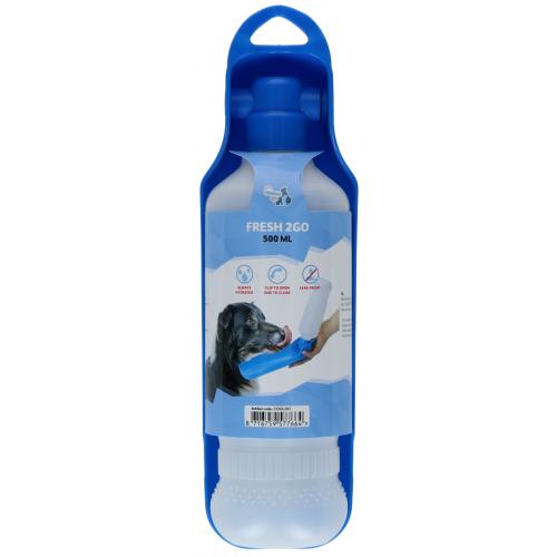 CoolPets Fresh 2GO 500 ml Wasserflasche für Hunde