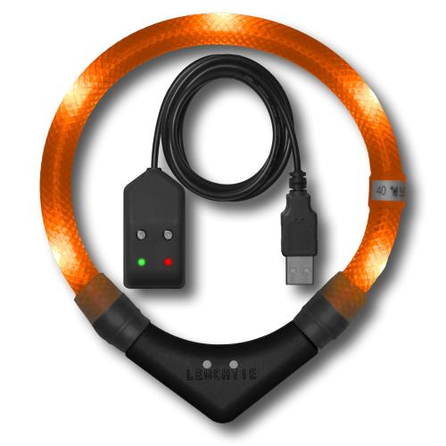 Easy Charge + Bewegungssensor/USB-Ladestation, sunset-orange, 40cm