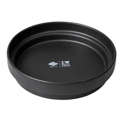Wasserschale ACE L, 850ml, Ø20x4cm, schwarz