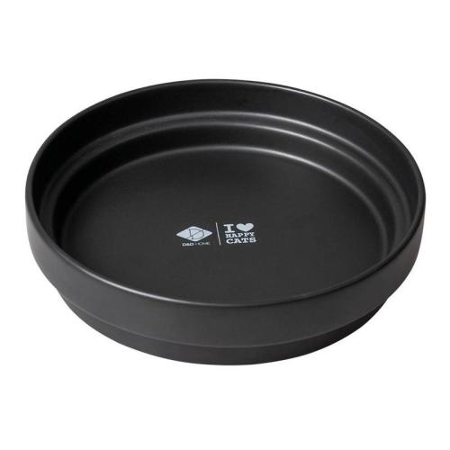 Wasserschale ACE L, 850ml, Ø20x4cm, schwarz
