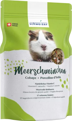 Meerschweinchenfutter.