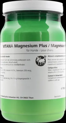 Nahrungsergänzung Magnesium Plus für Hunde 130 g – VITANA