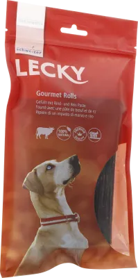 Gourmet Rolls. Gefüllt mit Rind- und Reis Paste