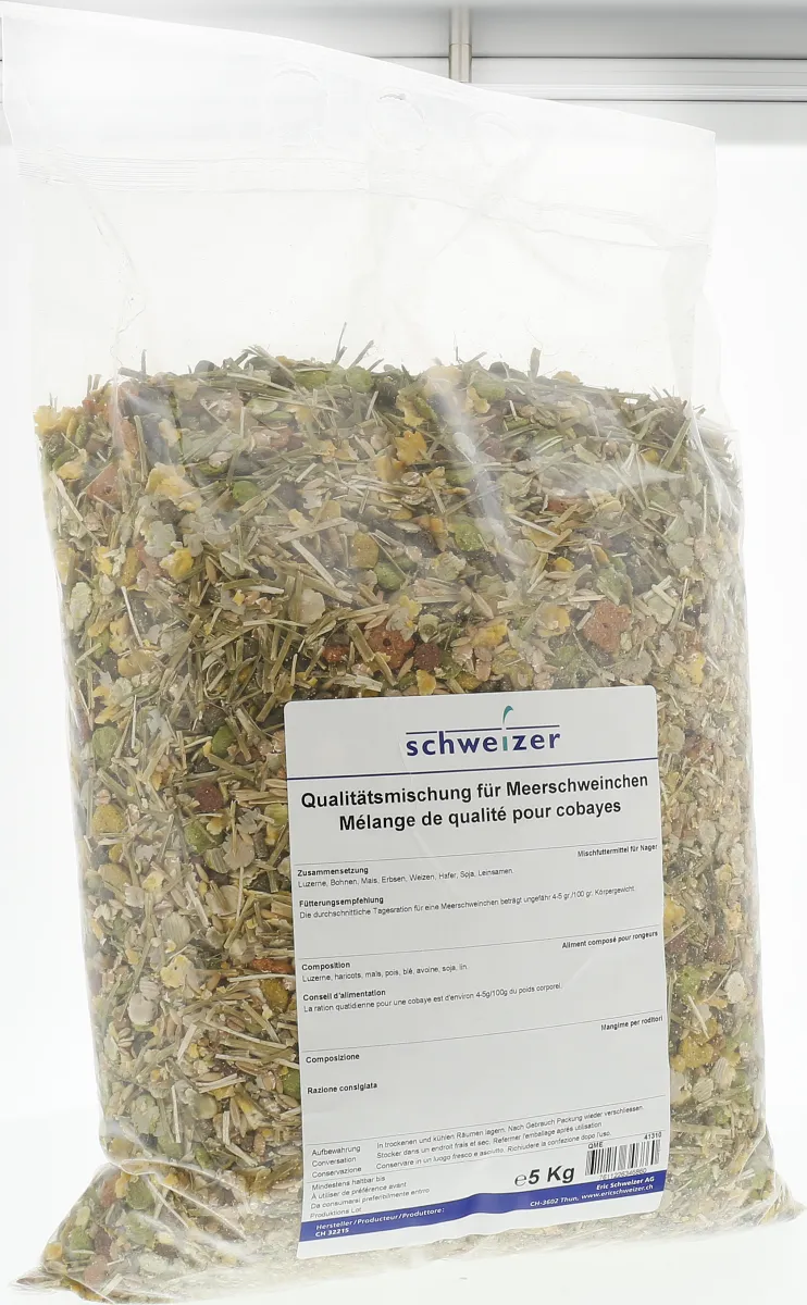 Qualitätsmischung für Meerschweinchen.
