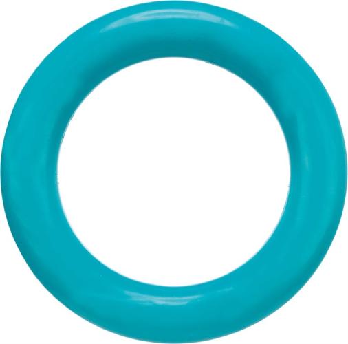 Ring, Naturgummi Ø 15cm, petrol