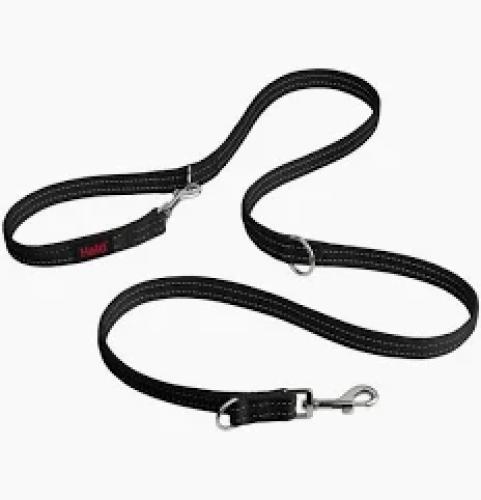 Trixie Premium V-Leine Schwarz 2,00 m, 25 mm