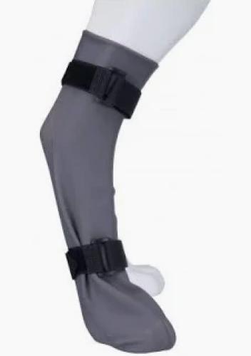 Schutzsocke, Silikon, grau L: 10cm/40cm