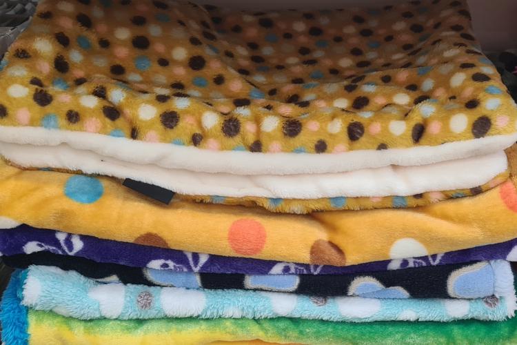 Kuscheldecke D, 3 fach Fleece, , diverse